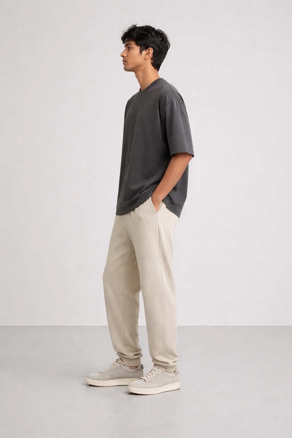 Box Fit T-Shirt: Dark Grey