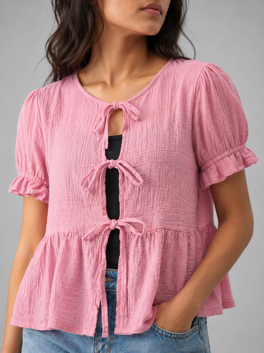 The Knot Top: pink