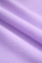 lilac crew neck womens t shirt