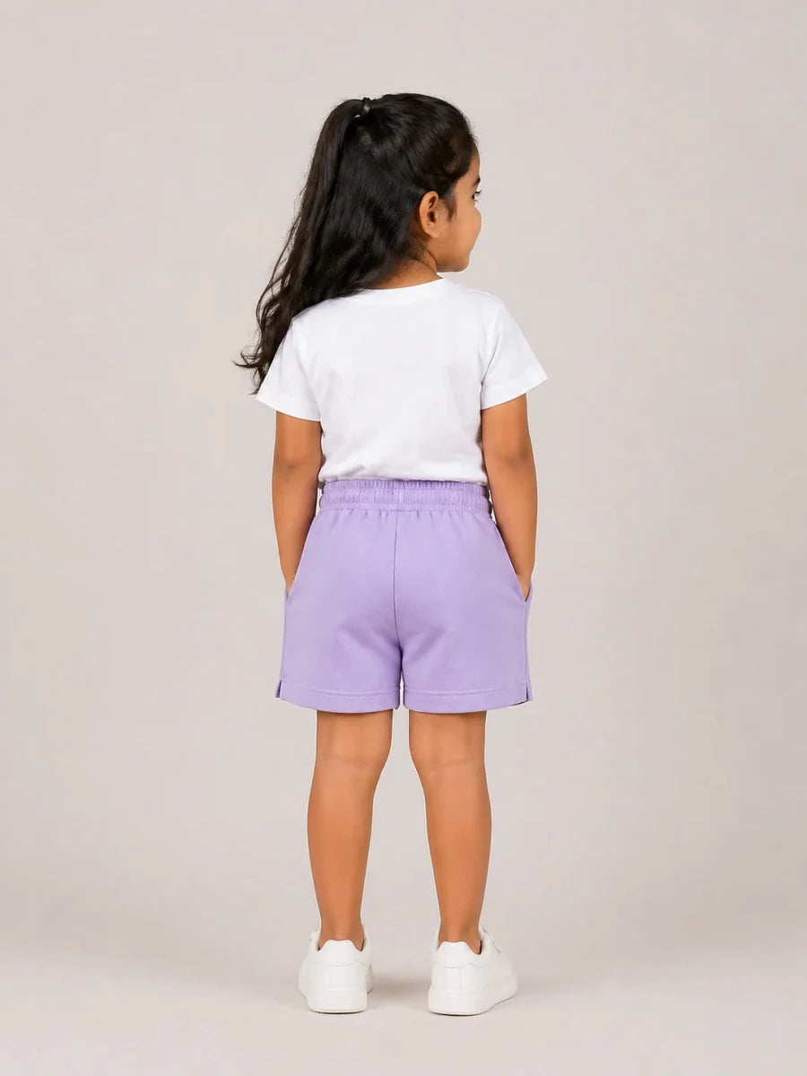 Girls Shorts: Lilac - Shop For Asha