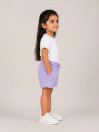 Girls Shorts: Lilac - Shop For Asha