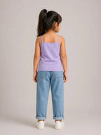 Girls Spaghetti top: Lilac - Shop For Asha