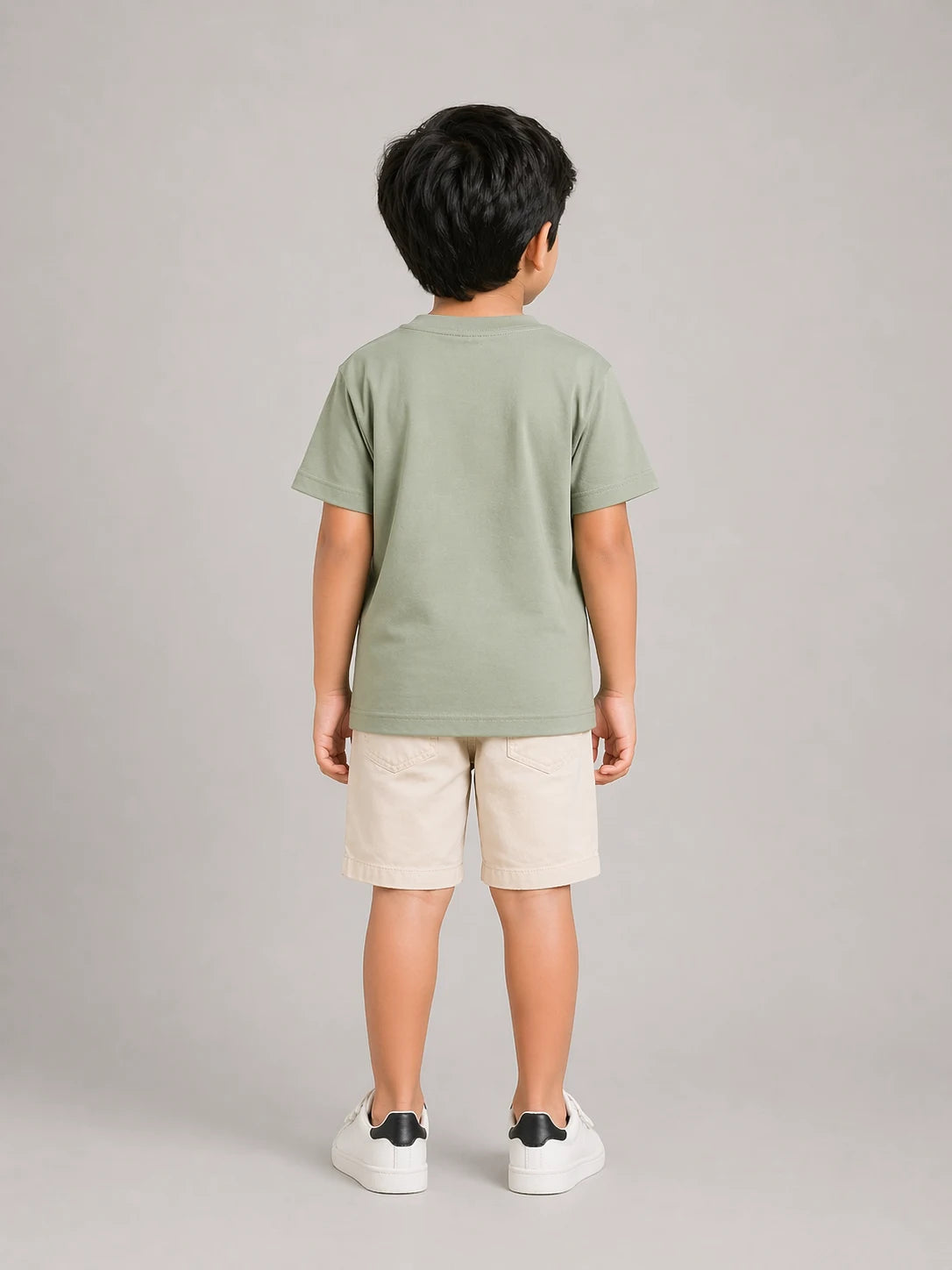 Boys Everyday T-shirt: Sage green
