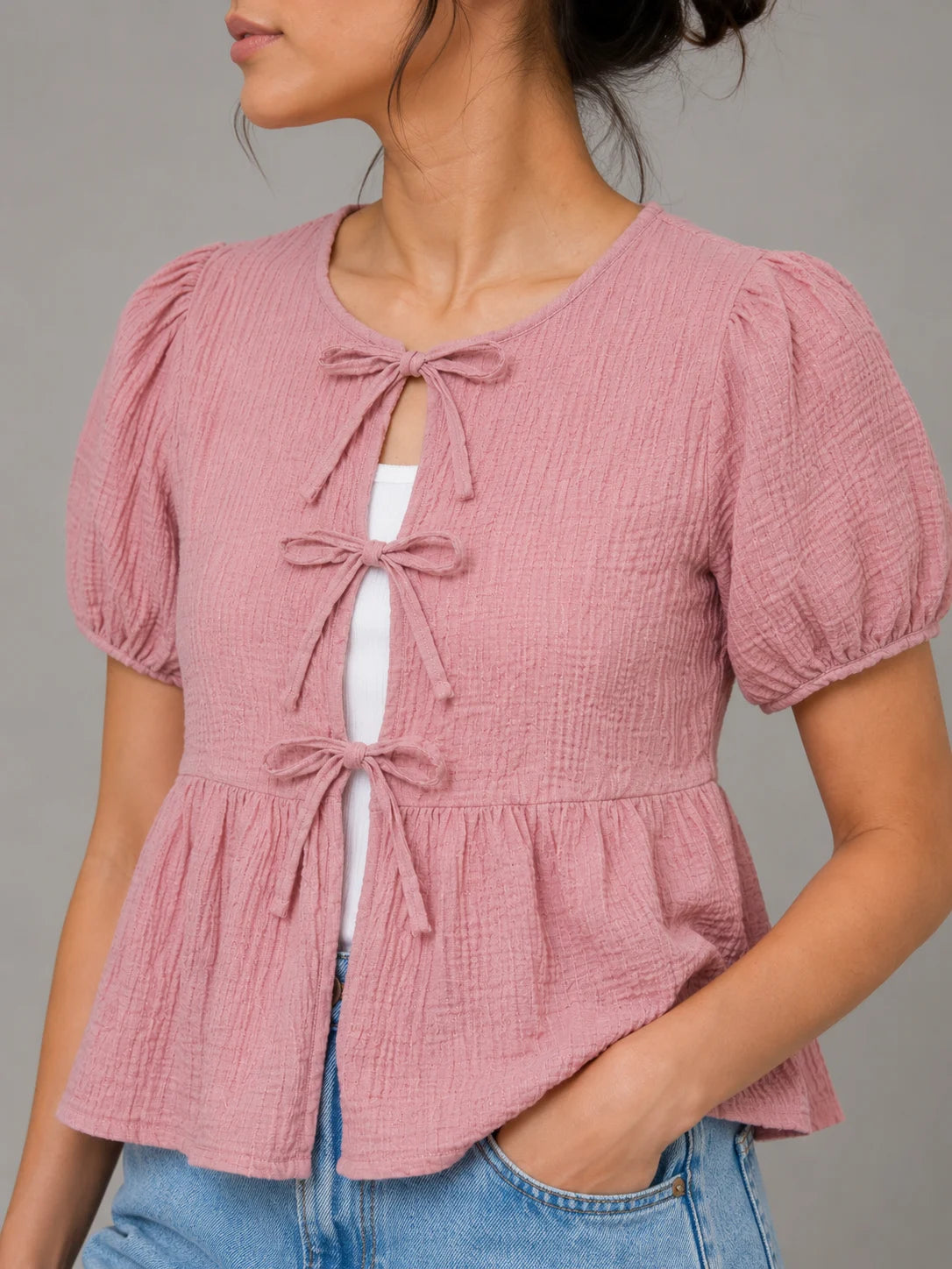 The Knot Top: pink
