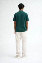 Polo T-Shirt: Rain Forest Green