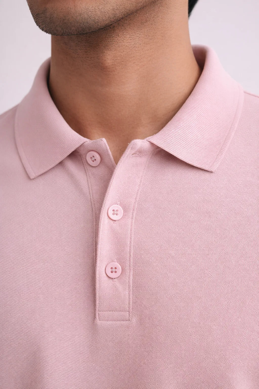 Polo T-Shirt: Peachy Pink