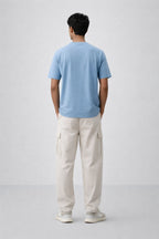 Relaxed Fit T-shirt : Blue Finch