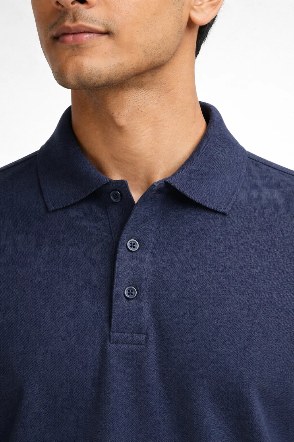 Polo T-Shirt: Navy