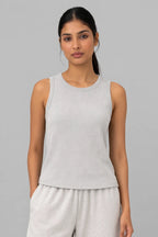 Light Grey Tank Top - Shop For Asha