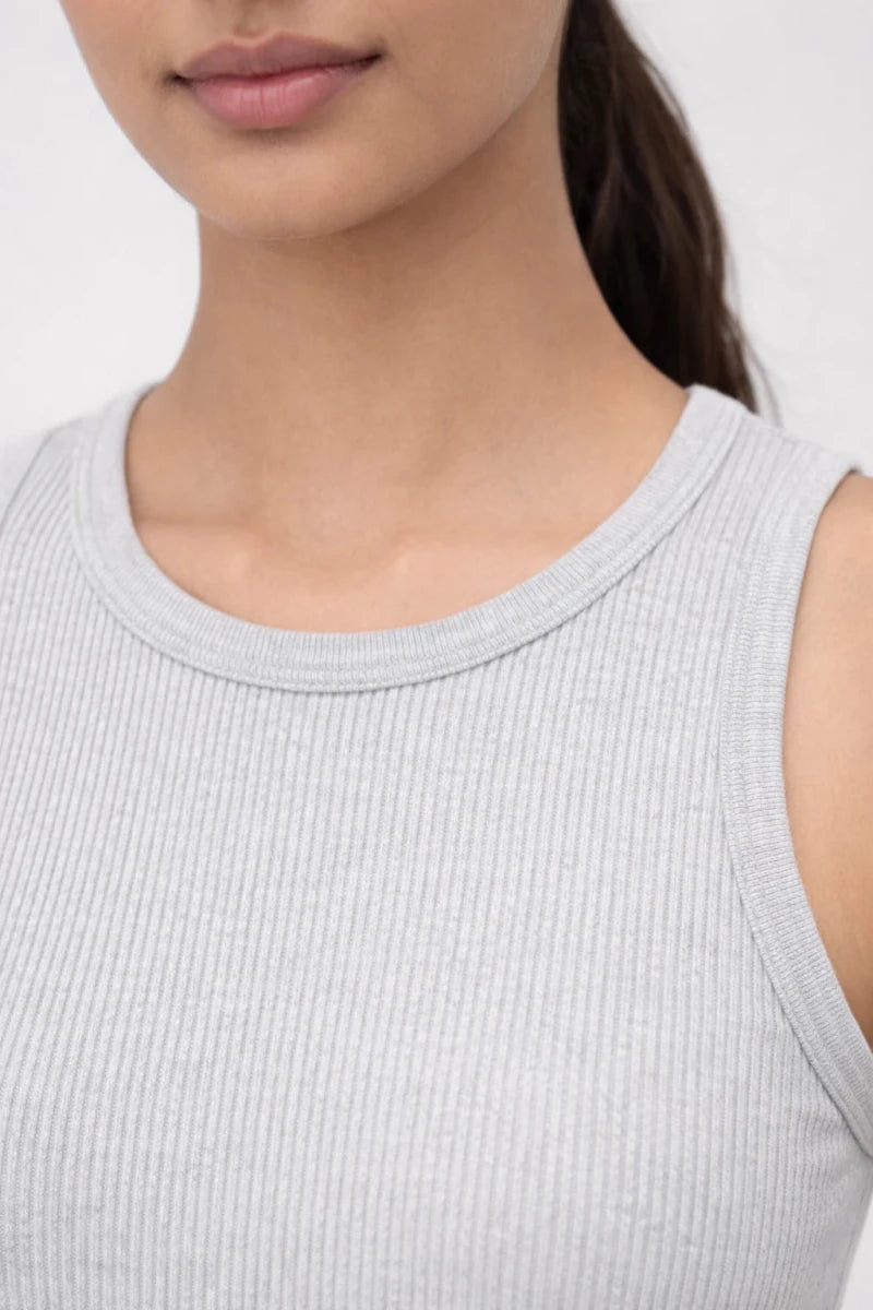 Light Grey Tank Top - Shop For Asha