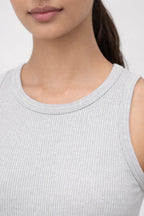 Light Grey Tank Top - Shop For Asha