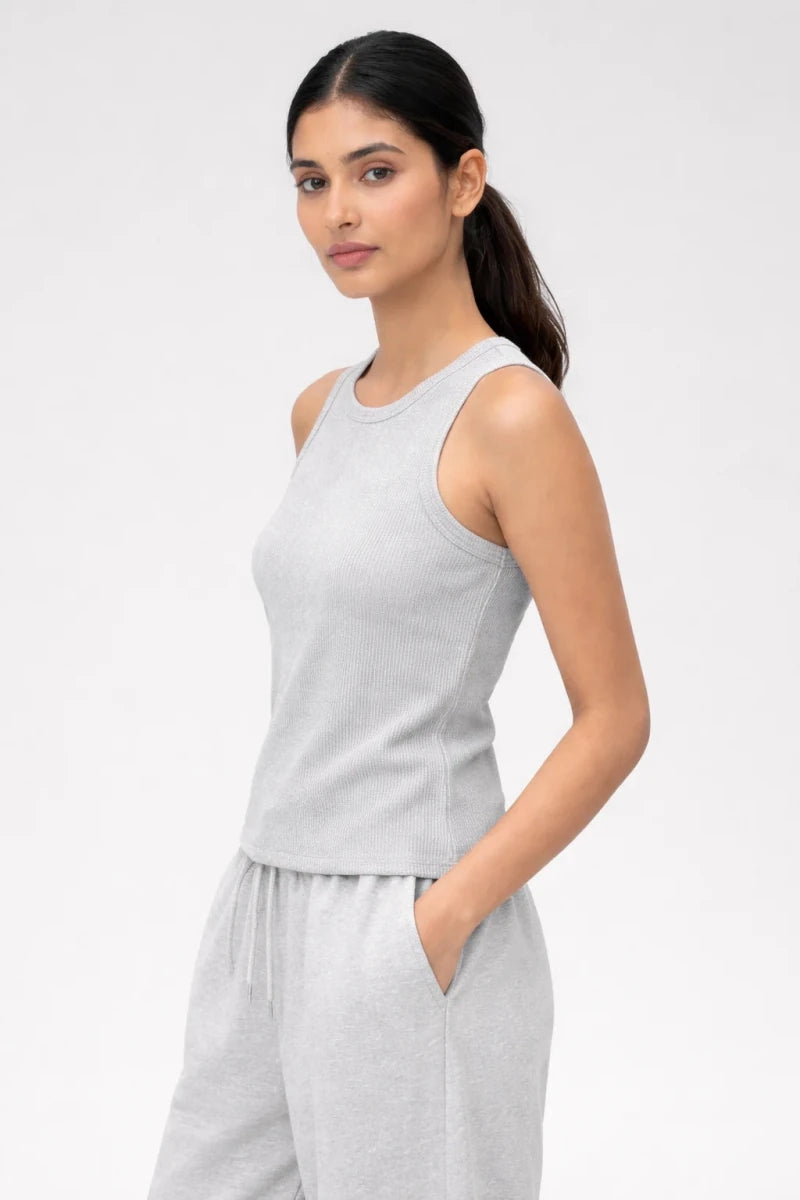 Light Grey Tank Top - Shop For Asha