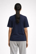 Navy Crew Neck T-Shirt - Shop For Asha
