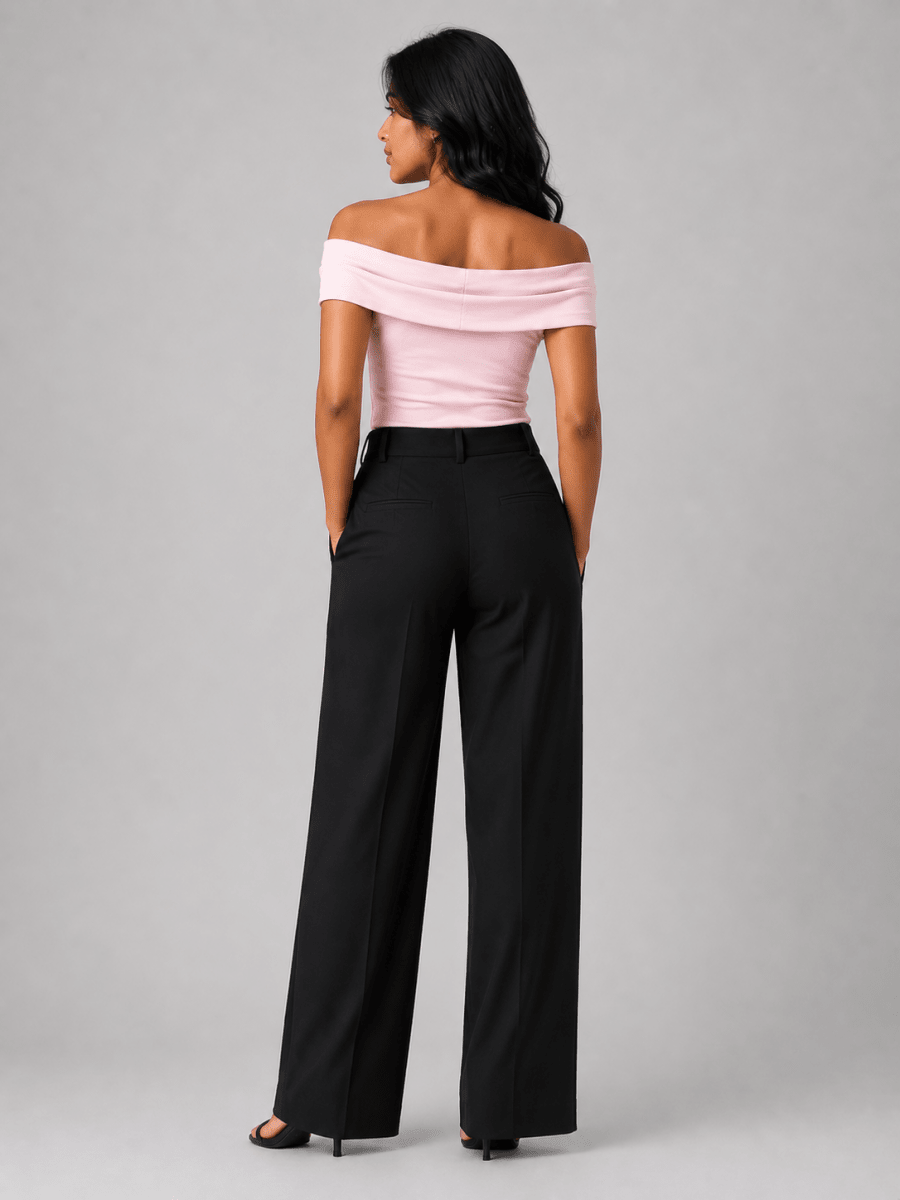 Off Shoulder Top: Peach Pink - Shop For Asha