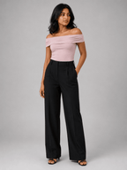 Off Shoulder Top: Peach Pink - Shop For Asha