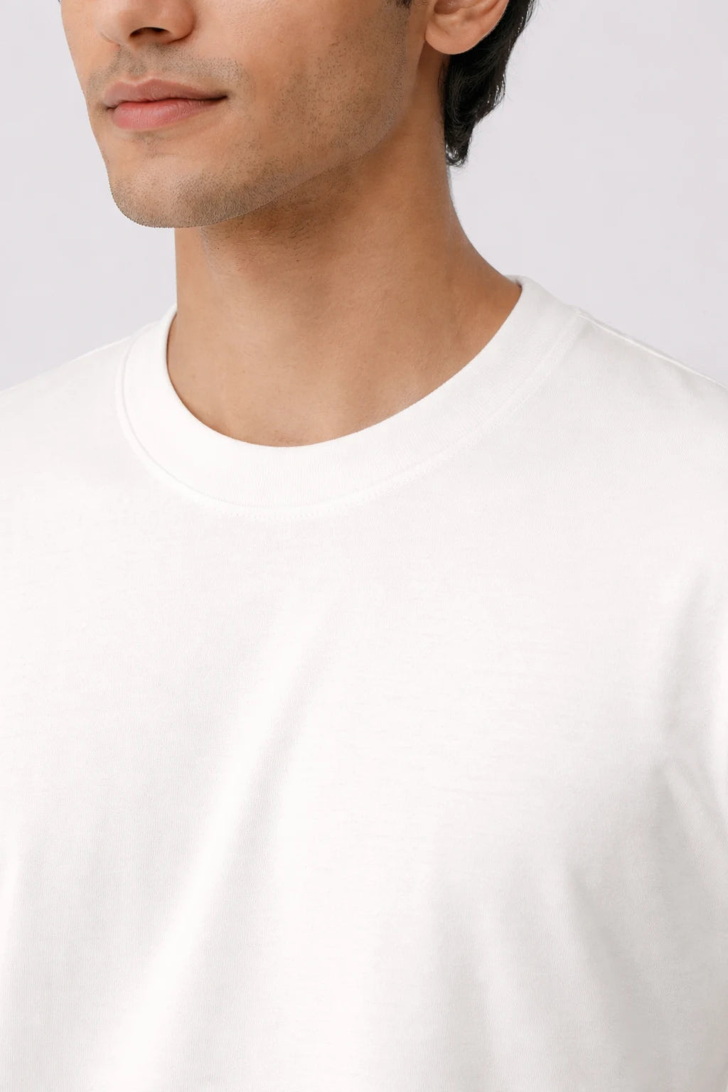 Relaxed Fit T-shirt: Pearl White