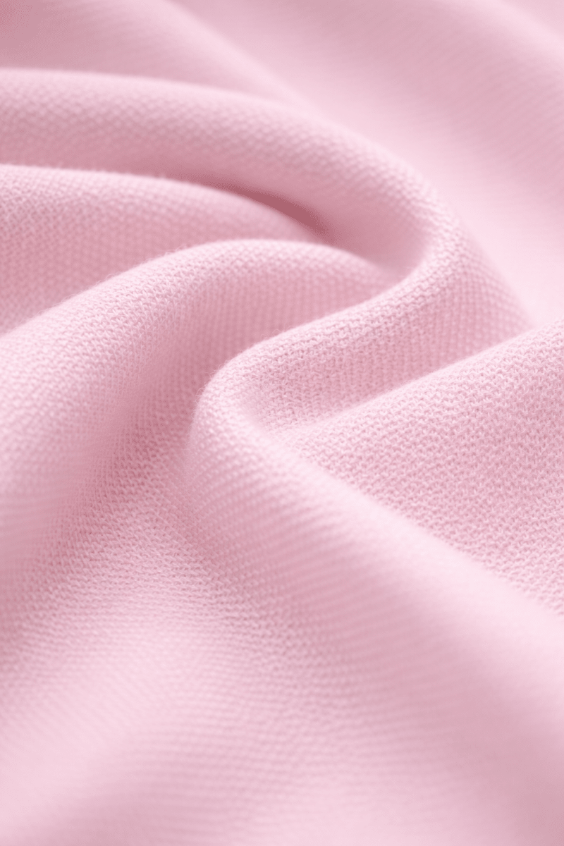 Peachy Pink 100% Cotton Piqué Raglan Sleeve Formal Shirt - Shop For Asha
