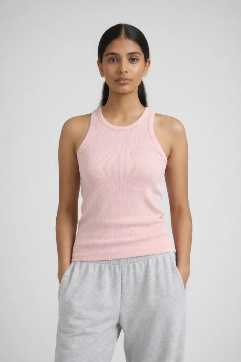 Peachy Pink Tank Top - Shop For Asha