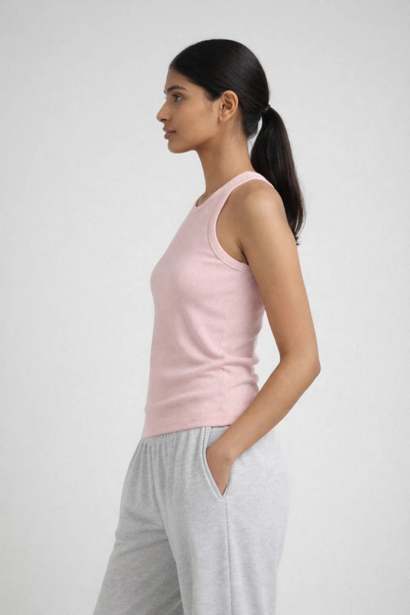 Peachy Pink Tank Top - Shop For Asha