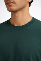 green regular fit t shirt