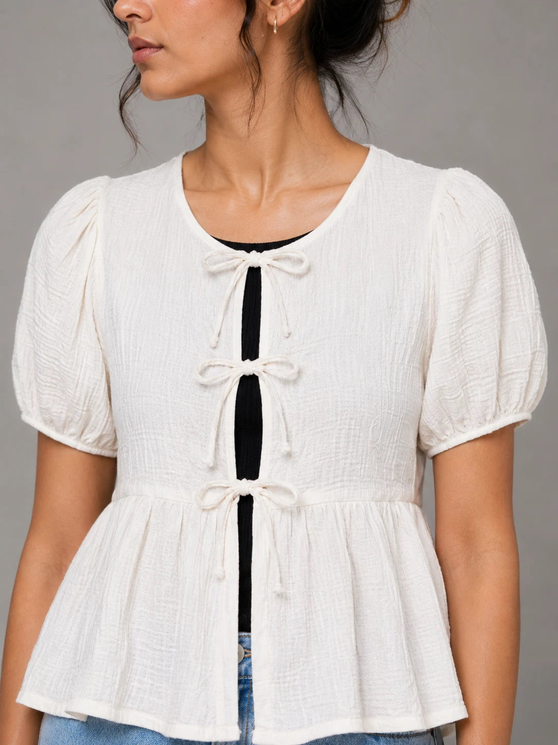 The Knot Top: White