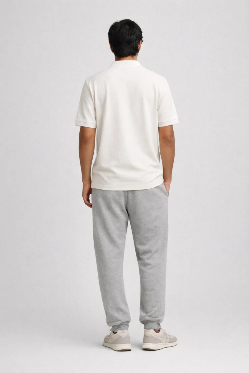 Polo T-Shirt: Coconut White - Shop For Asha