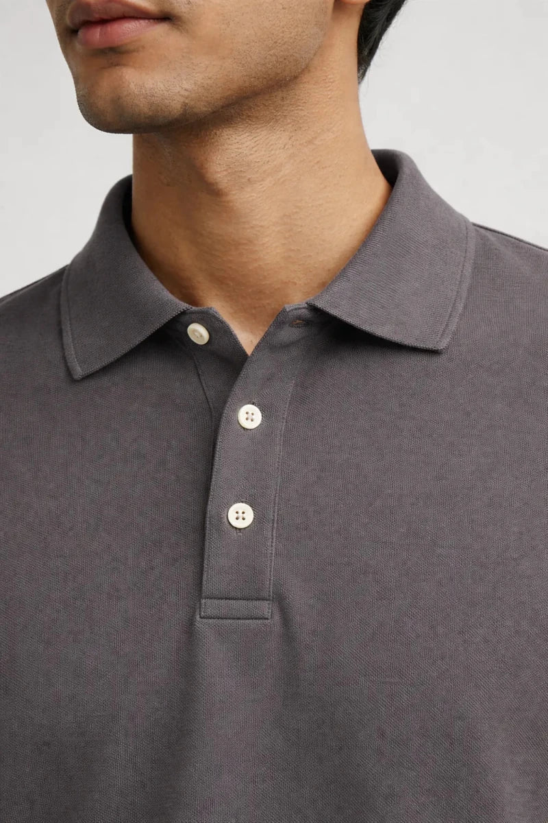 Polo T-Shirt: Dark Grey - Shop For Asha