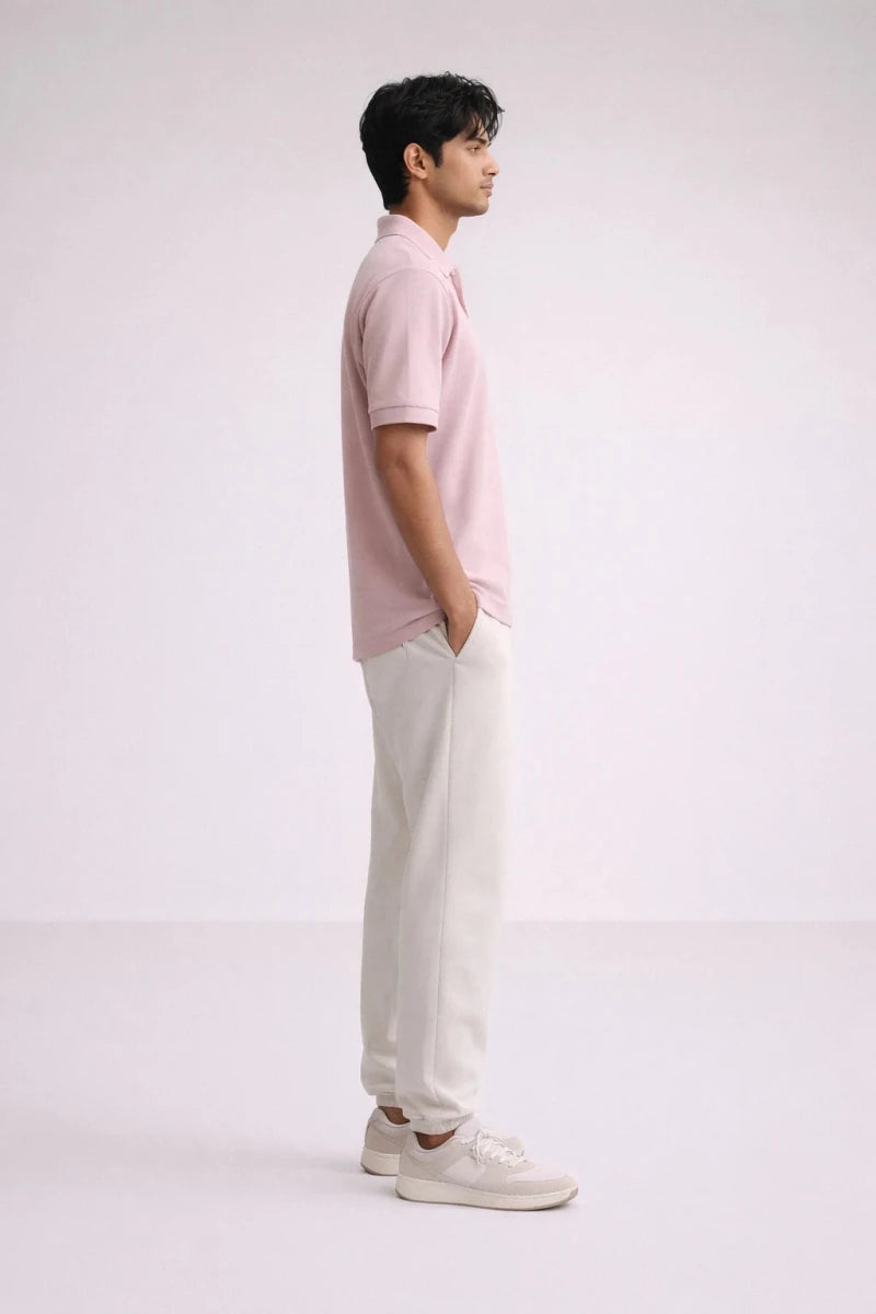 Polo T-Shirt: Peachy Pink - Shop For Asha