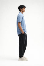 Polo T-Shirt: Powder Blue - Shop For Asha