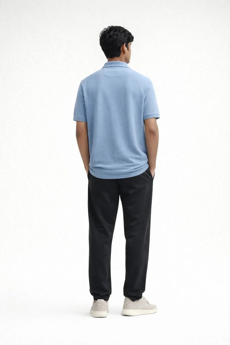 Polo T-Shirt: Powder Blue - Shop For Asha