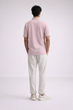 Polo T-Shirt: Peachy Pink