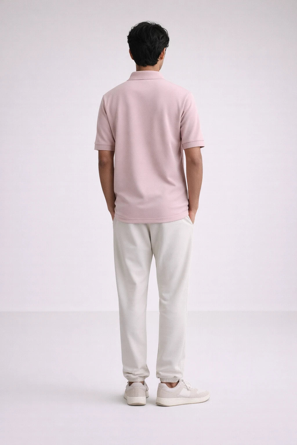 Polo T-Shirt: Peachy Pink