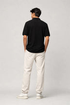 Polo T-Shirt: Black