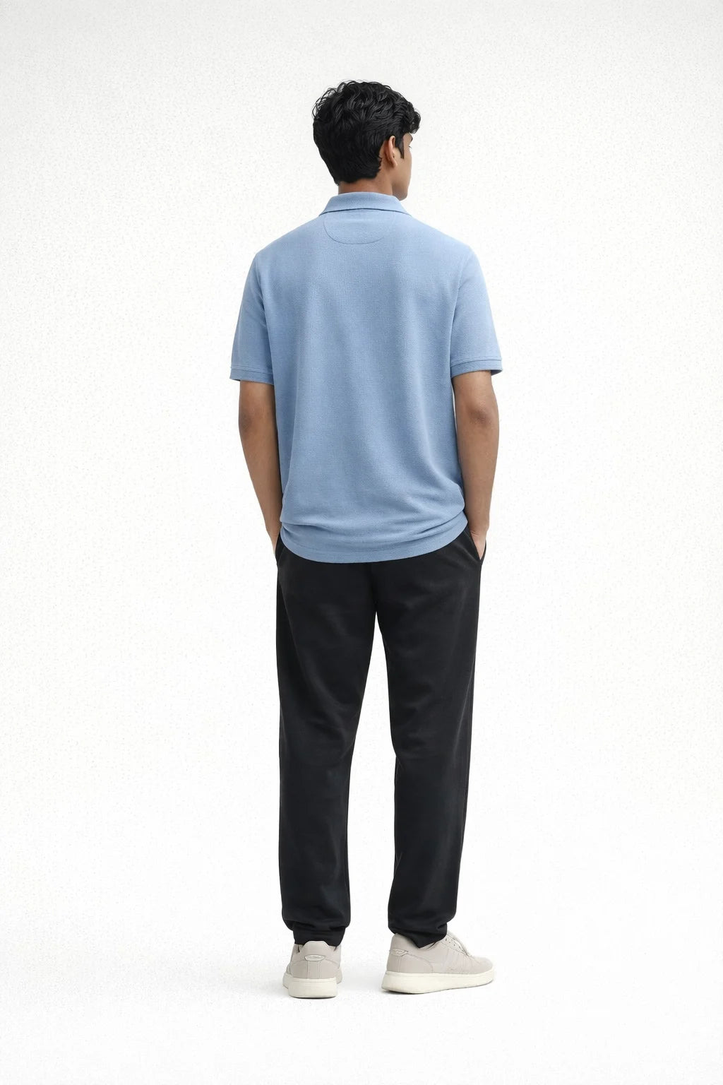 Polo T-Shirt: Powder Blue
