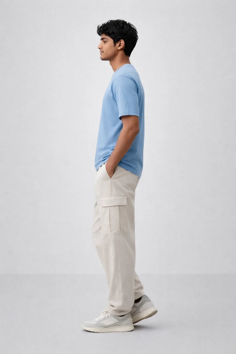 Relaxed Fit T-shirt : Blue Finch - Shop For Asha