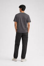 Relaxed Fit T-shirt: Dark Grey - Shop For Asha