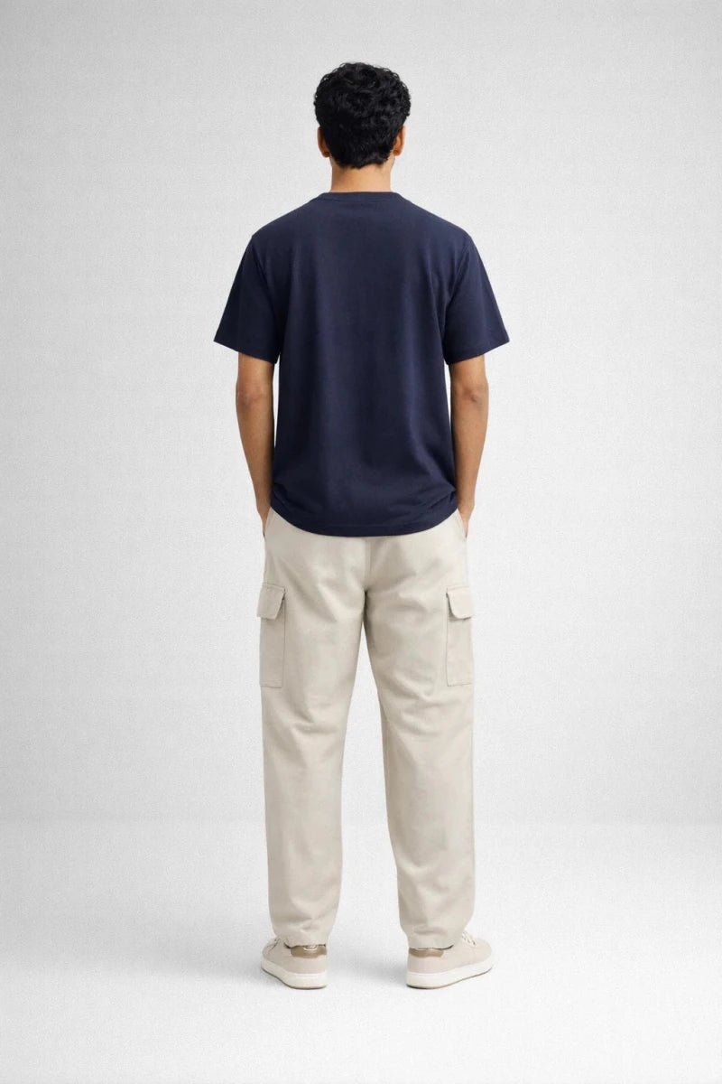 Relaxed Fit T-shirt: Navy - Shop For Asha