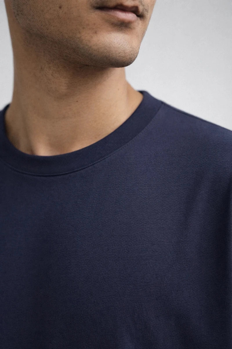 Relaxed Fit T-shirt: Navy - Shop For Asha
