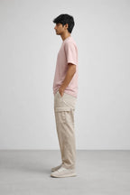 Relaxed Fit T-shirt: Peachy Pink - Shop For Asha