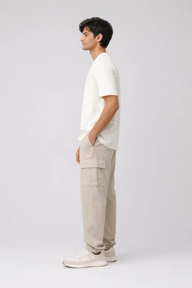 Relaxed Fit T-shirt: Pearl White - Shop For Asha