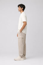 Relaxed Fit T-shirt: Pearl White - Shop For Asha