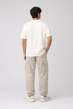 Relaxed Fit T-shirt: Pearl White - Shop For Asha