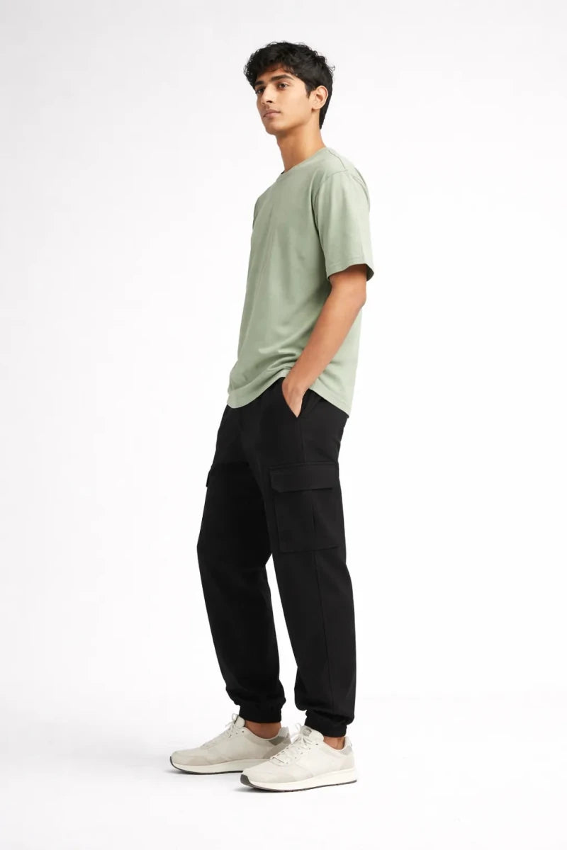 Relaxed Fit T-shirt: Sage Green - Shop For Asha