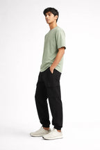 Relaxed Fit T-shirt: Sage Green - Shop For Asha