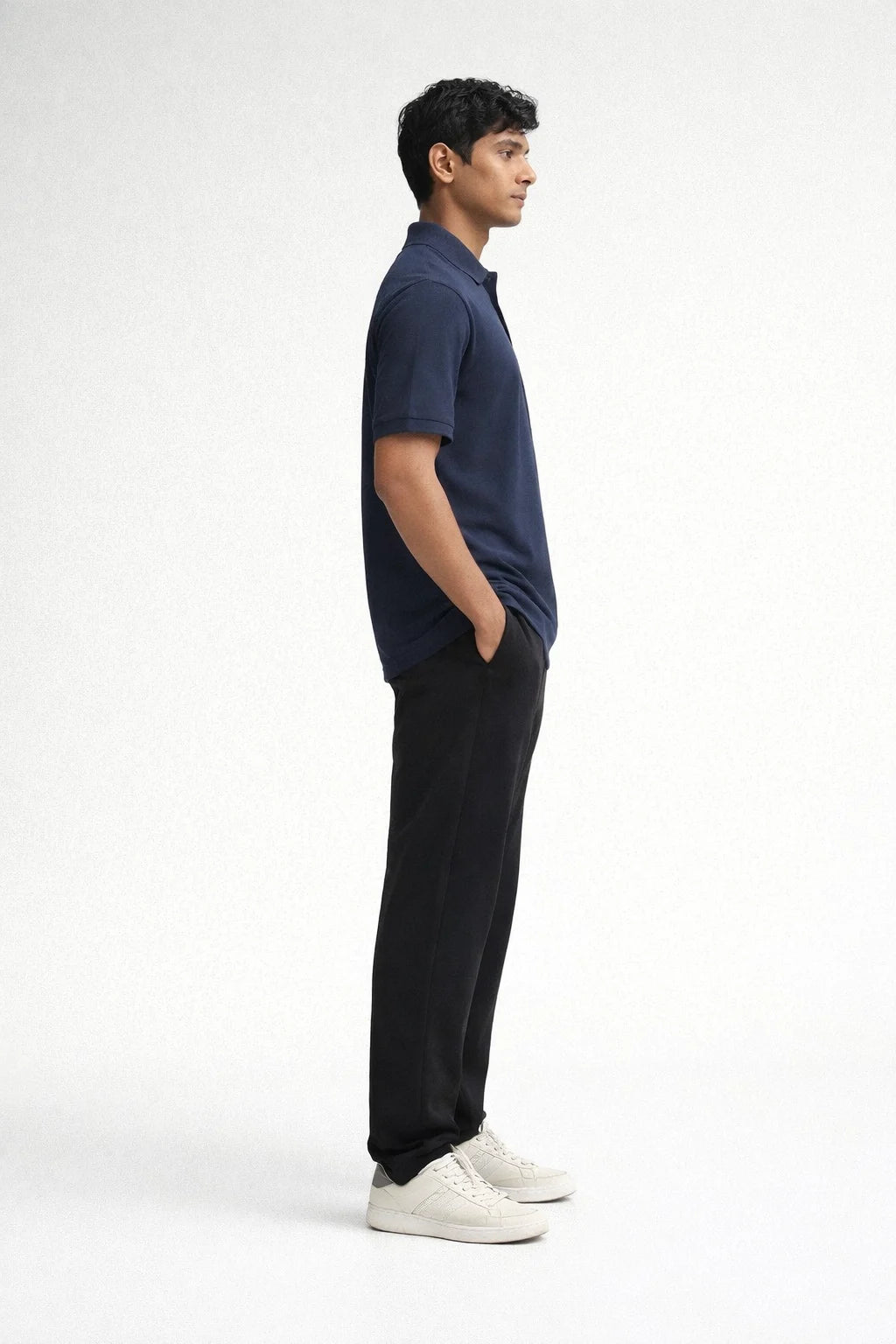 Polo T-Shirt: Navy