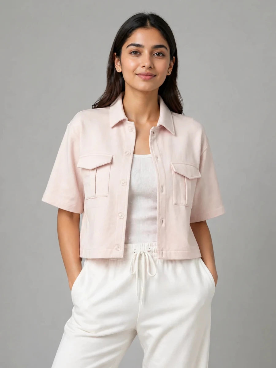 Shacket: Peachy Pink - Shop For Asha
