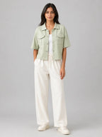 Shacket: Sage Green - Shop For Asha