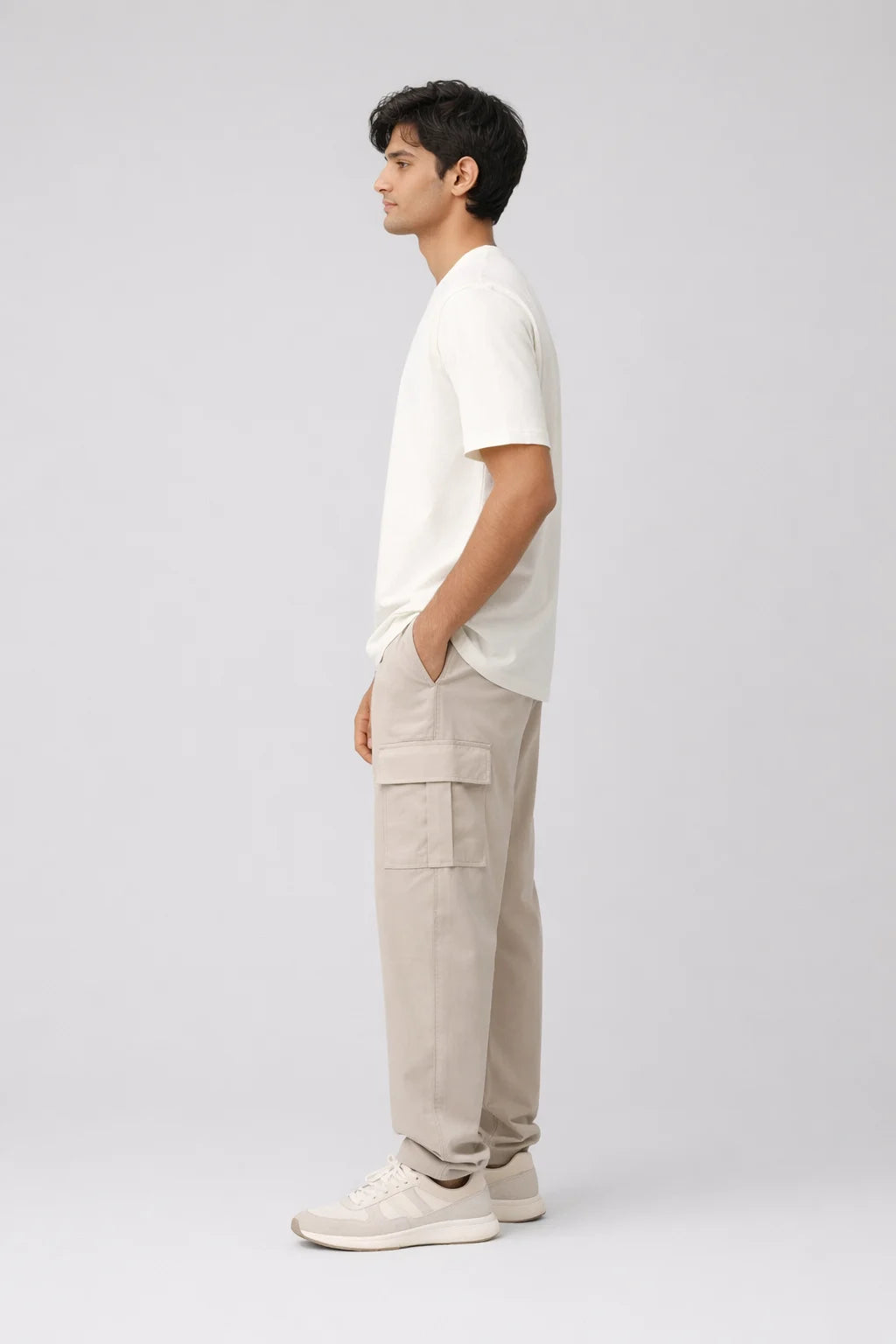 Relaxed Fit T-shirt: Pearl White
