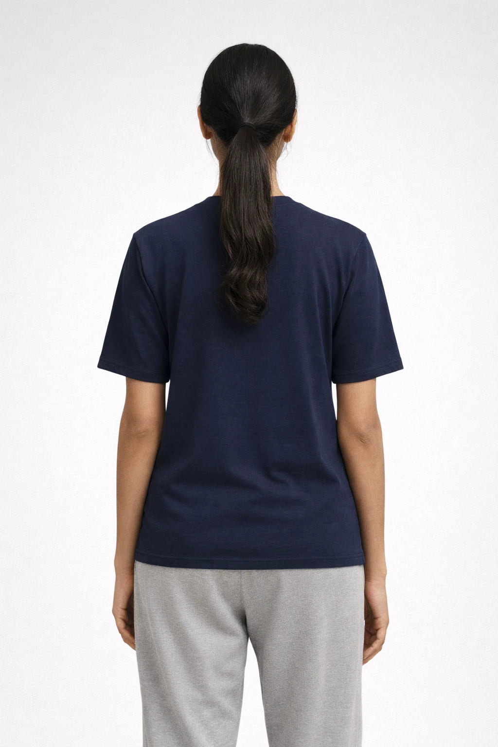 Classic Navy Women's Crew Neck T-Shirt