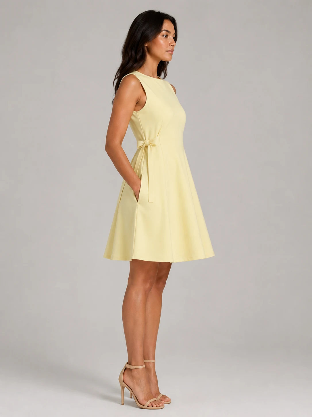 The Everyday A-Line Dress: Butter Yellow